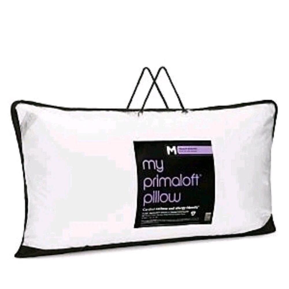 Hudson Park Collection Medium Density My Primaloft Hypoallergenic King Pillow